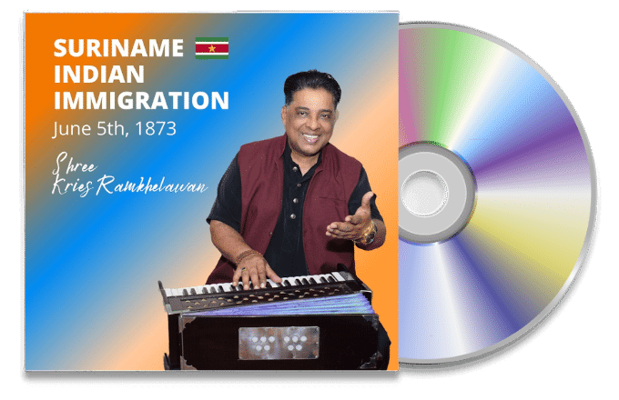 Suriname Indian Immigration CD Album by Kries Ramkhelawan